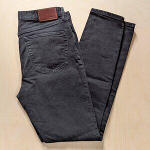 Madewell Skinny Skinny High Riser Black Jeans Womans size 29
